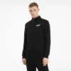 Puma Sweat Zippé Petit Logo Essentiel