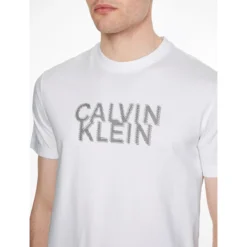 Calvin Klein T-shirt En Coton à Logo -Mode Décontractée c2365345cfabdbc5b142e8f02dac1fee