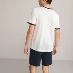 Pyjashort Manches Courtes Short Uni -Mode Décontractée c41f47378fa8deb31732370fd3ac6b67