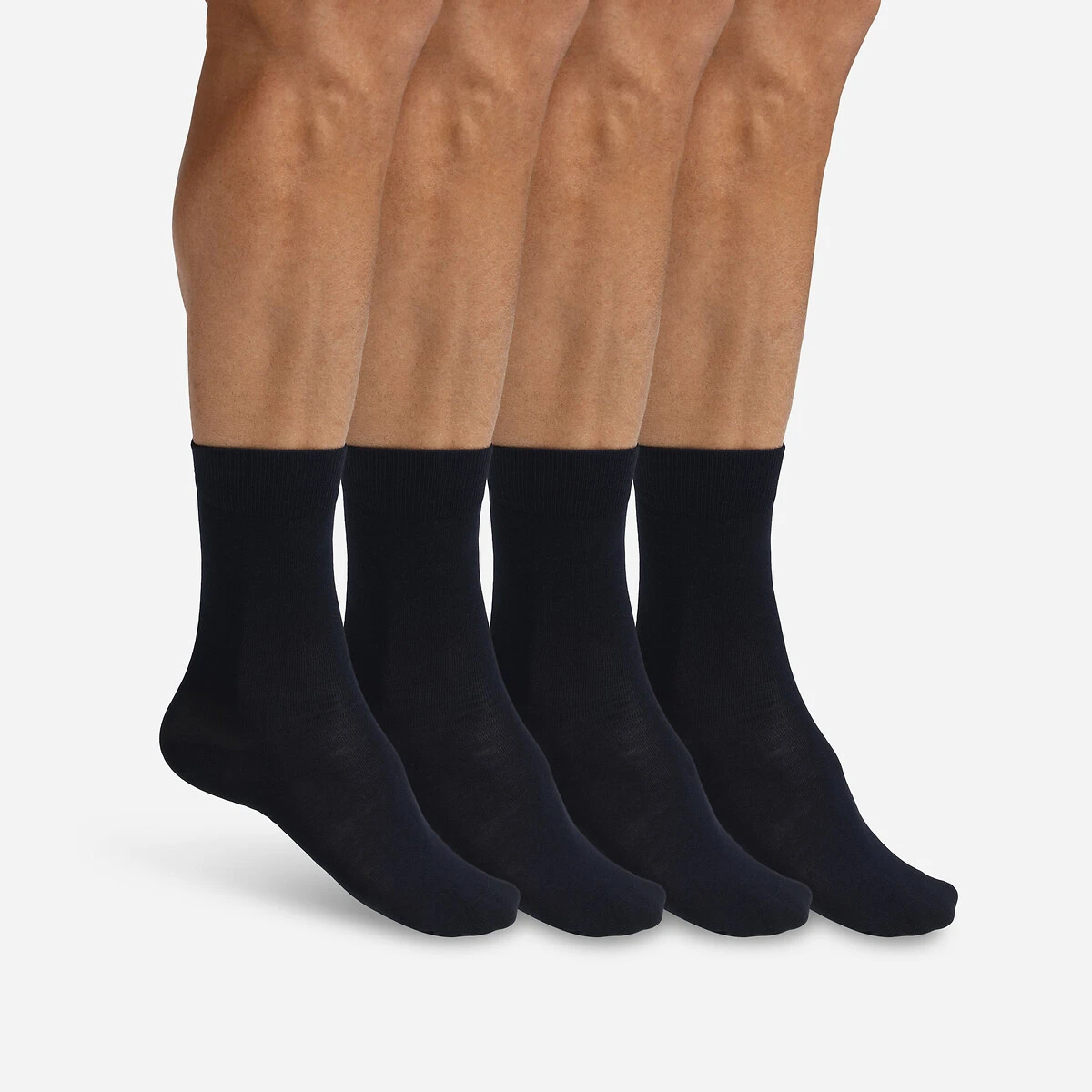 DIM Lot 4 Paires De Chaussettes Hautes 1 DIM Lot 4 Paires De Chaussettes Hautes