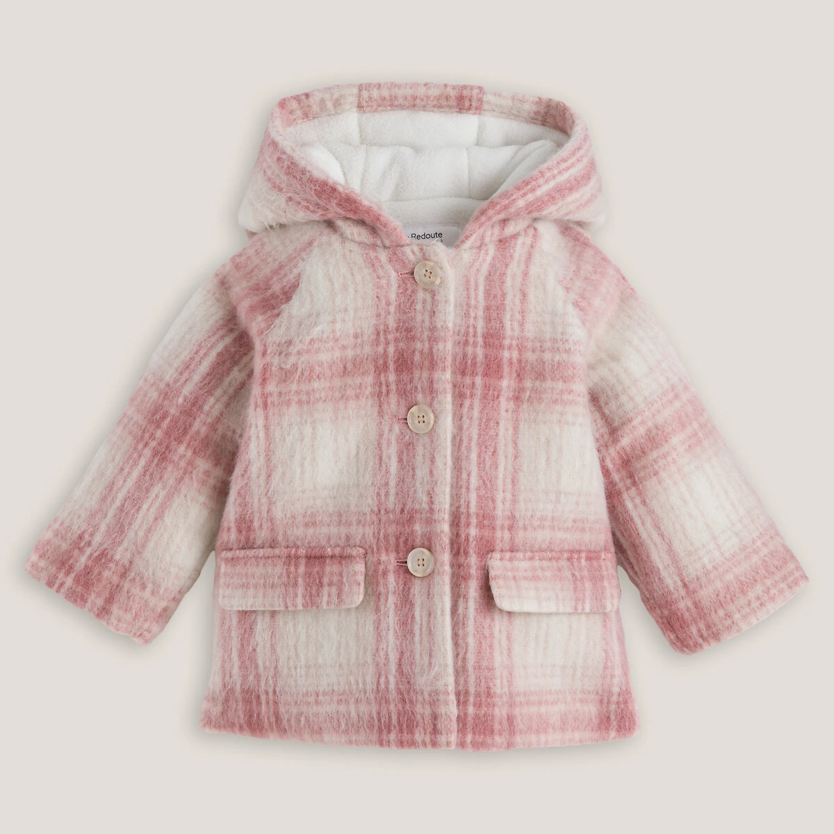 Manteau Chaud à Capuche Et à Carreaux 3 Manteau Chaud à Capuche Et à Carreaux – Image 3