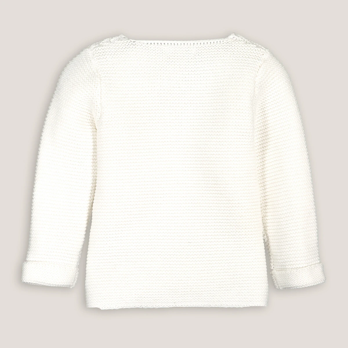 Gilet Tricot Point Mousse Coton Bio 2 Gilet Tricot Point Mousse Coton Bio – Image 2