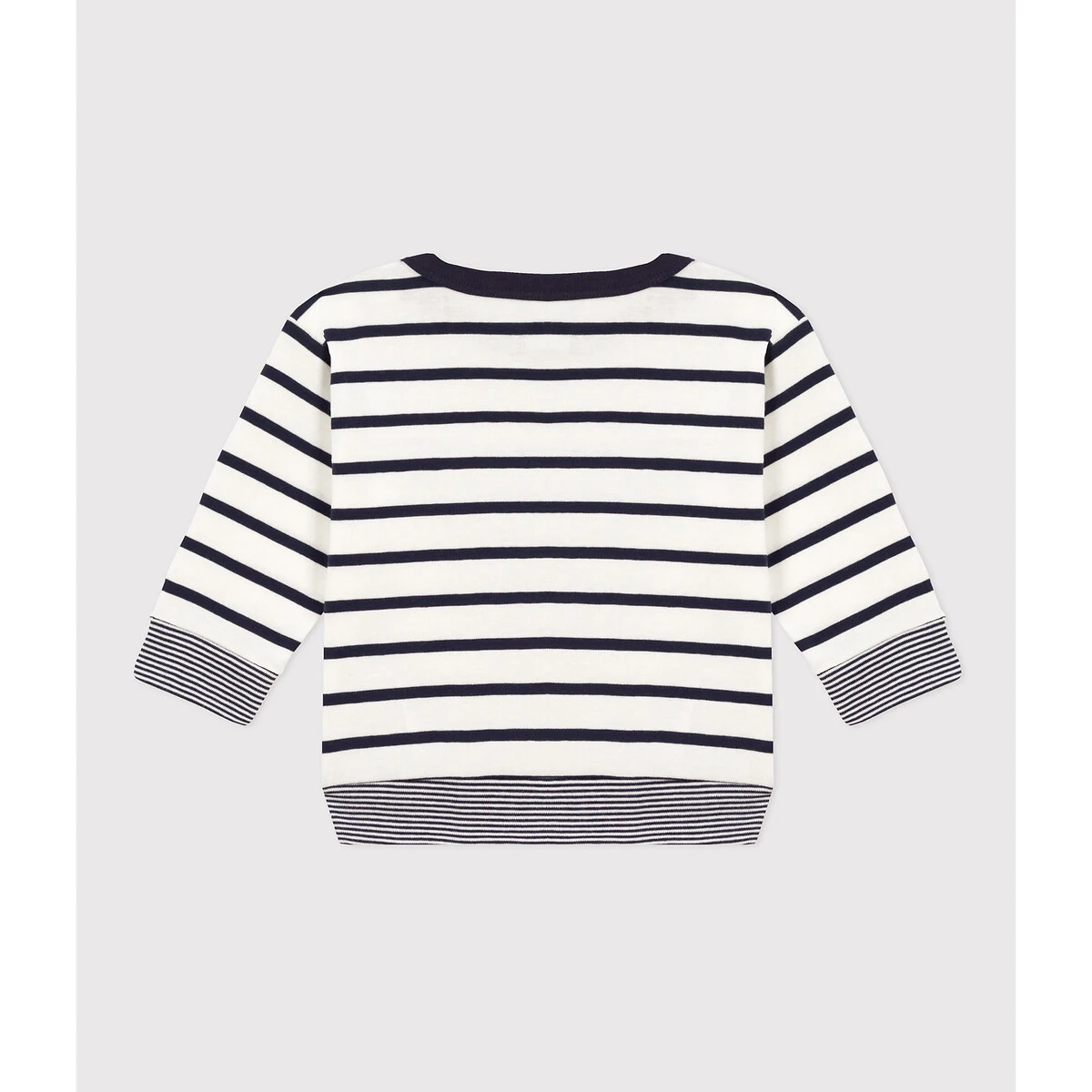 PETIT BATEAU T-shirt Manches Longues Marinière 2 PETIT BATEAU T-shirt Manches Longues Marinière – Image 2