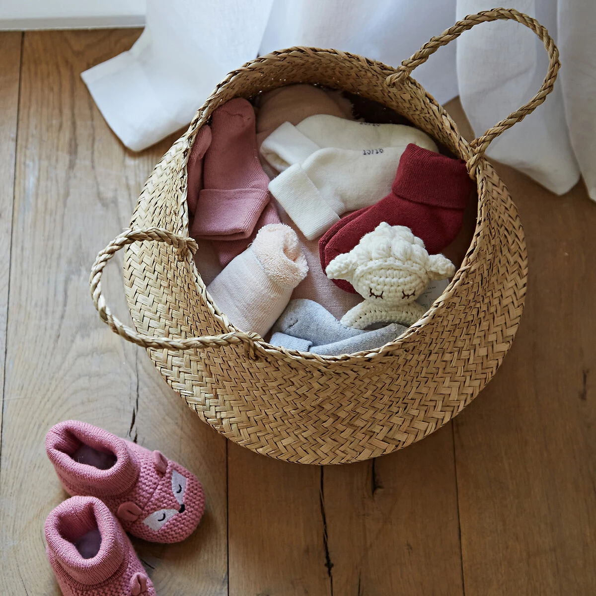 Chaussons à Enfiler En Tricot Tête De Renard 8 Chaussons à Enfiler En Tricot Tête De Renard – Image 8