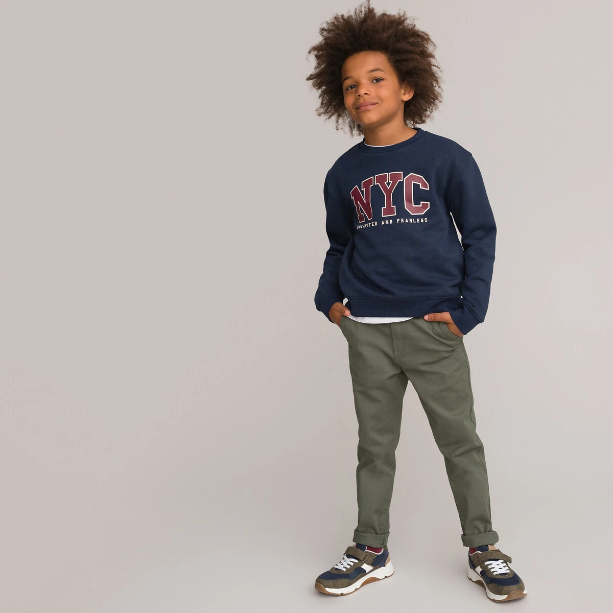 Sweat Col Rond En Molleton Imprimé 2 Sweat Col Rond En Molleton Imprimé – Image 2