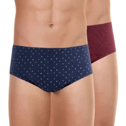 Lot De 2 Slips Tailles Hautes Imprimés Héritage -Mode Décontractée ca4801e5599170861e789ef0618c3d80