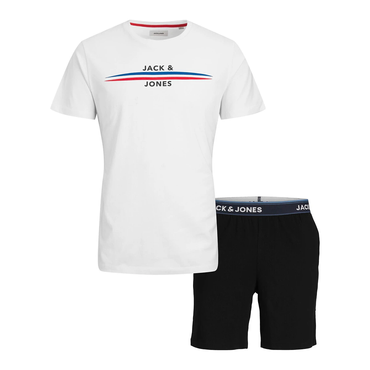 Jack & Jones Pyjashort Taille élastiquée 1 Jack & Jones Pyjashort Taille élastiquée