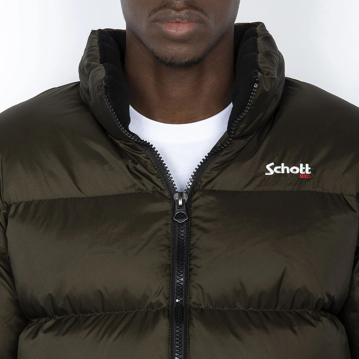 Schott Doudoune Zippée Col Montant Idaho 10 Schott Doudoune Zippée Col Montant Idaho – Image 10