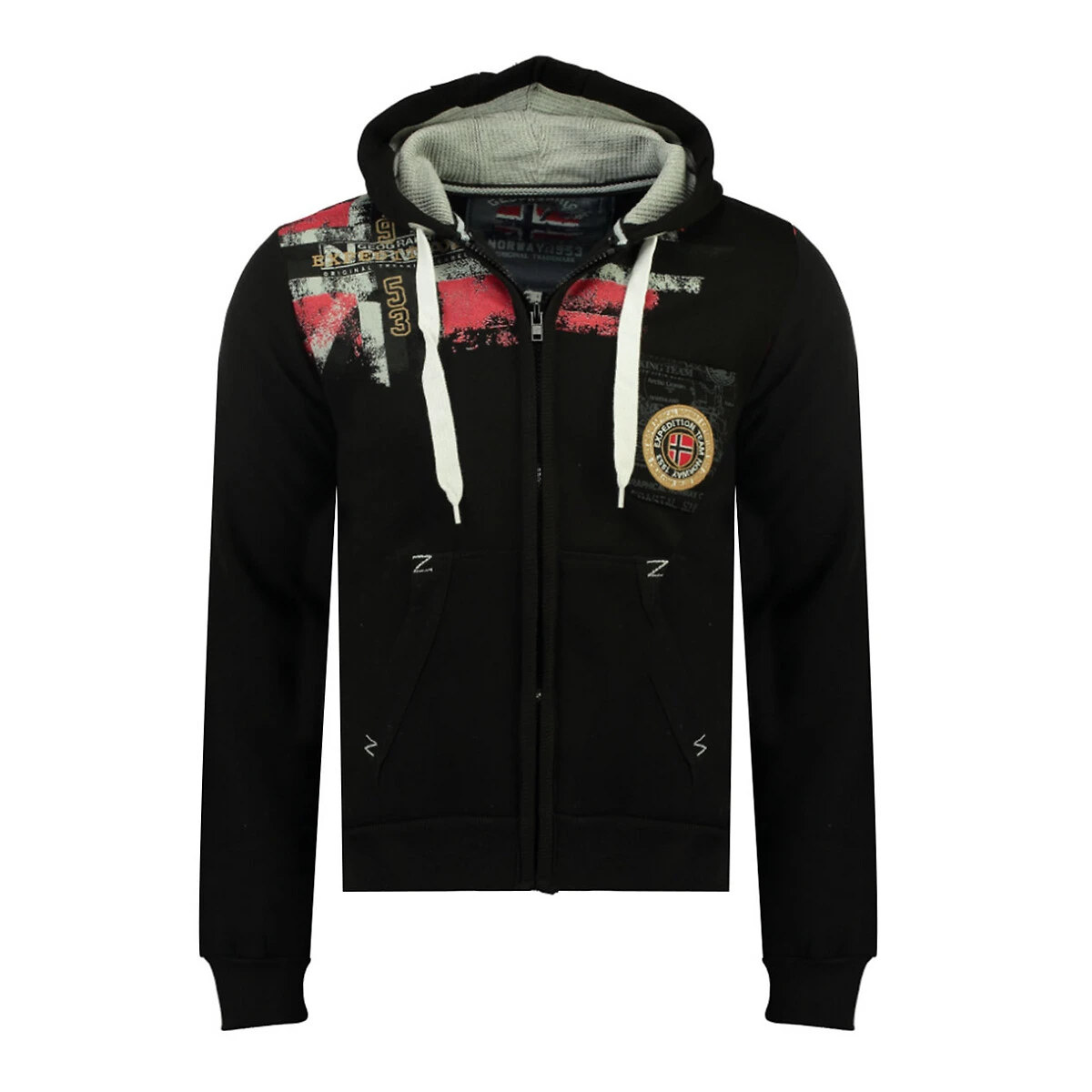 GEOGRAPHICAL NORWAY Sweat Zippé à Capuche Fespote 10 GEOGRAPHICAL NORWAY Sweat Zippé à Capuche Fespote – Image 10