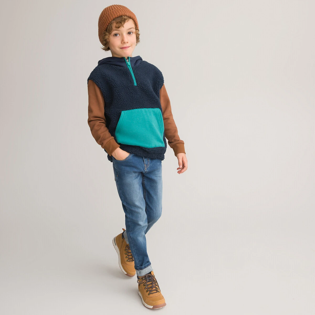 Sweat à Capuche, Corps En Fourrure D'imitation 2 Sweat à Capuche, Corps En Fourrure D'imitation – Image 2