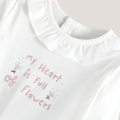 Lot De 2 T-shirts Manches Longues à Col Volanté 7 Lot De 2 T-shirts Manches Longues à Col Volanté -Mode Décontractée cce9df5d0d2e06819445fe3311388d3c