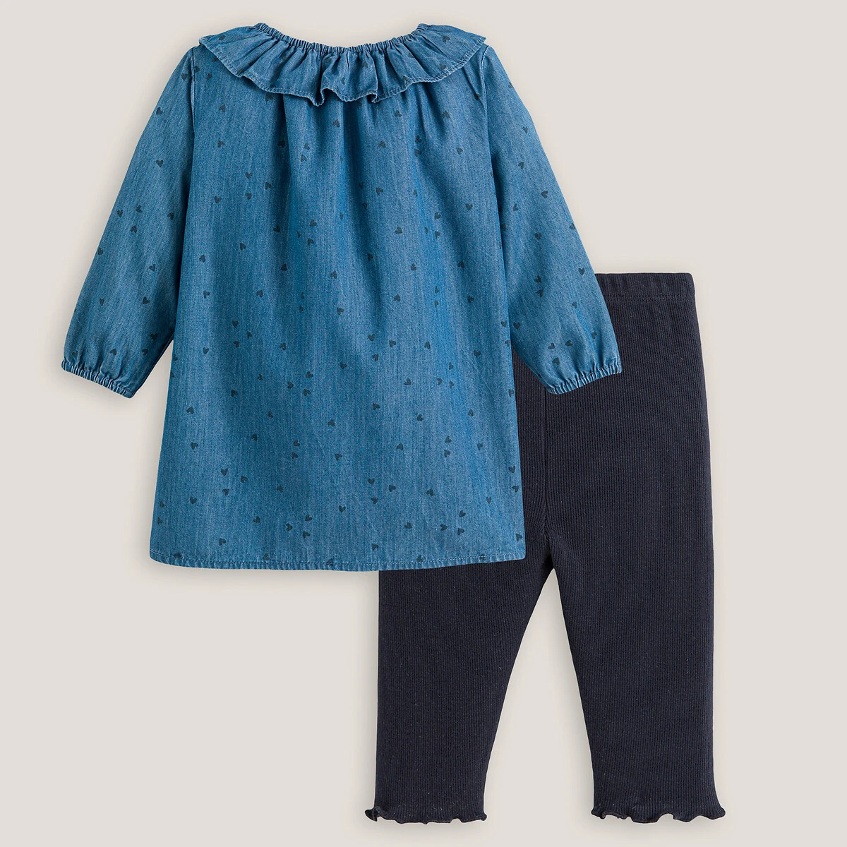 Ensemble Robe Tunique Et Legging En Côte 4 Ensemble Robe Tunique Et Legging En Côte – Image 4