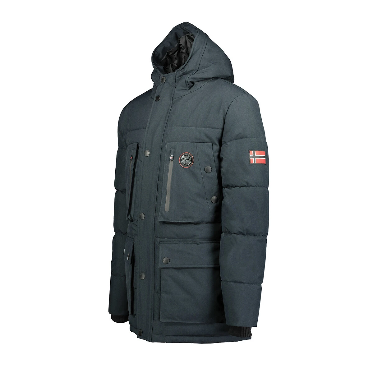 GEOGRAPHICAL NORWAY Parka Chaude Zippée à Capuche Albert 2 GEOGRAPHICAL NORWAY Parka Chaude Zippée à Capuche Albert – Image 2