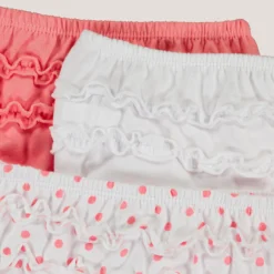 Lot De 3 Culottes, Volants Au Dos 11 Lot De 3 Culottes, Volants Au Dos -Mode Décontractée d0c6a634e1ef6fc0d0fb0e728506dfc4