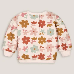Sweat Col Rond En Molleton, Motif Floral -Mode Décontractée d12f79904e374817dc2966eb064b41a7