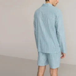 Pyjashort Imprimé Rayé Manches Longues 9 Pyjashort Imprimé Rayé Manches Longues -Mode Décontractée d16ed9a6d5e47b68c18b60ea790db9d4