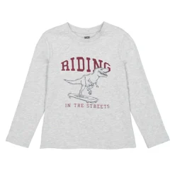 T-shirt Manches Longues, Imprimé Dinosaure 8 T-shirt Manches Longues, Imprimé Dinosaure -Mode Décontractée d2ee080cb1a1861b67c331a7a6d331f7