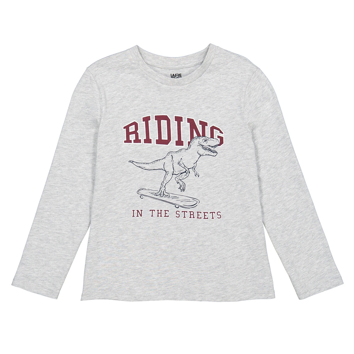 T-shirt Manches Longues, Imprimé Dinosaure 3 T-shirt Manches Longues, Imprimé Dinosaure – Image 3