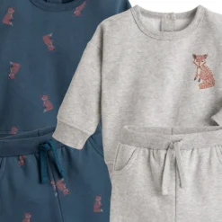 Lot De 2 Ensembles 2 Pièces Molleton -Mode Décontractée d35a988376e0134b83b1f8f64d9ece82