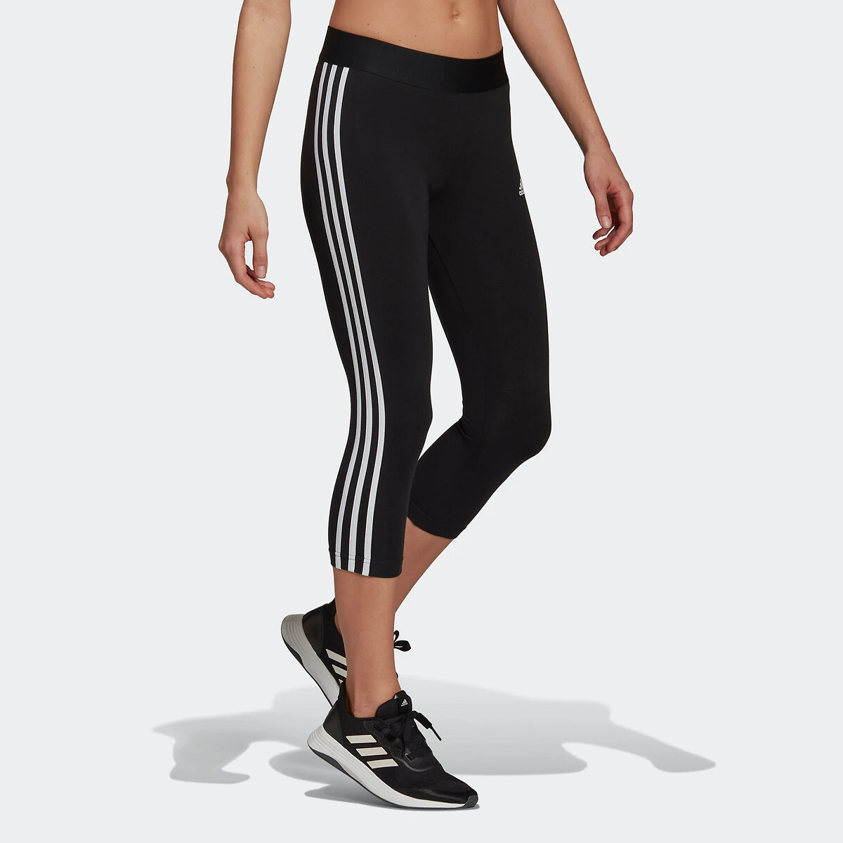 Adidas Sportswear Legging 3/4 Essentials 3-Stripes 4 Adidas Sportswear Legging 3/4 Essentials 3-Stripes – Image 4