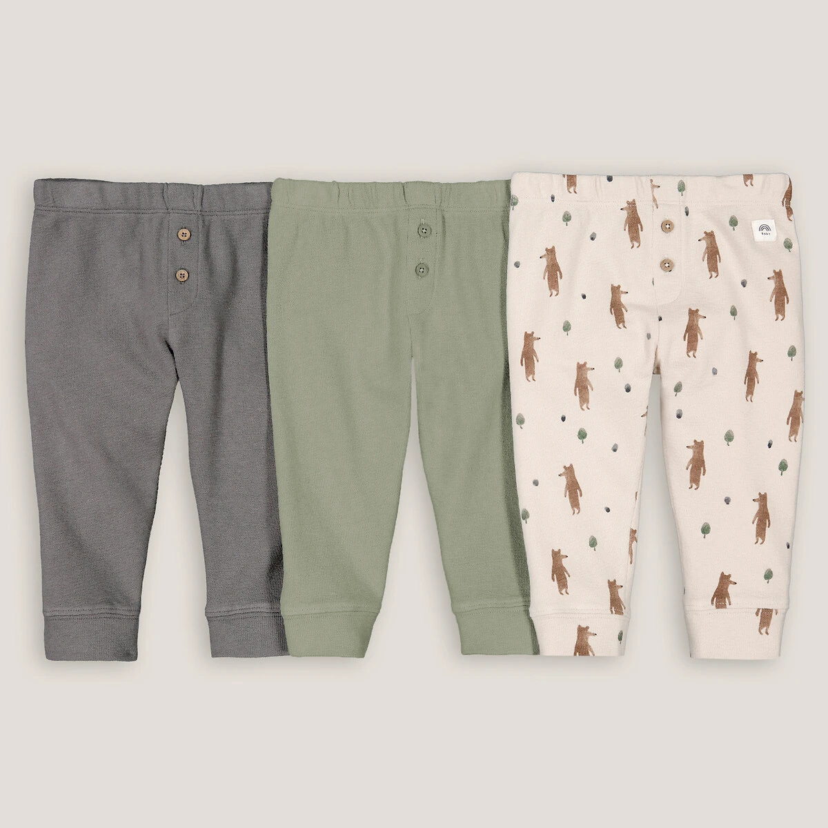 Combinaison Longue En Molleton, Imprimé Ours 4 Combinaison Longue En Molleton, Imprimé Ours – Image 4