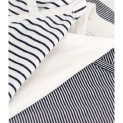 PETIT BATEAU Lot De 3 Bodies Croisés Manches Courtes 5 PETIT BATEAU Lot De 3 Bodies Croisés Manches Courtes -Mode Décontractée d573bb3524b11af0cf145f161a62a296