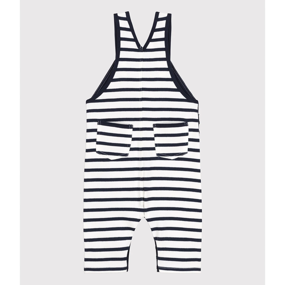 PETIT BATEAU Salopette Longue Rayée 2 PETIT BATEAU Salopette Longue Rayée – Image 2