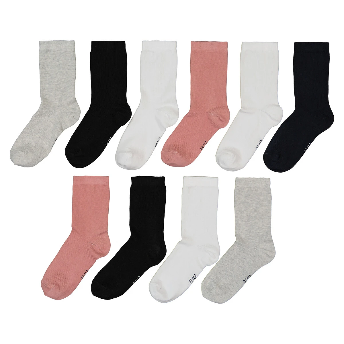 Lot De 10 Paires De Chaussettes 2 Lot De 10 Paires De Chaussettes – Image 2