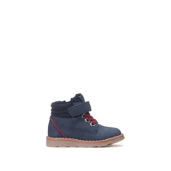 Bottines Fourrées à Lacets, Zippées