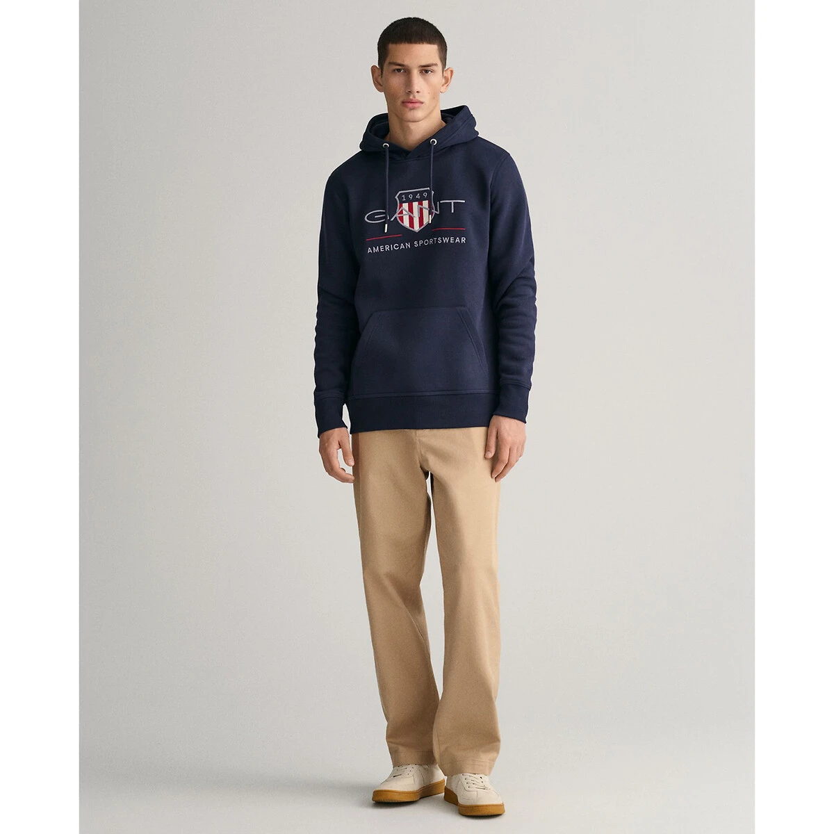 Gant Sweat à Capuche Droit Archive Shield 2 Gant Sweat à Capuche Droit Archive Shield – Image 2