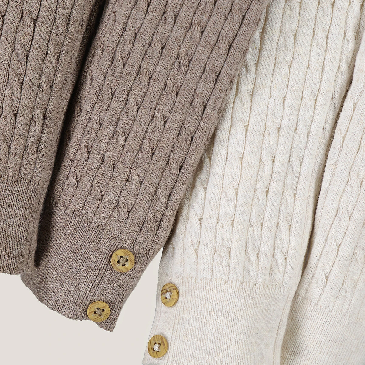 Lot De 2 Leggings En Tricot Torsadé 5 Lot De 2 Leggings En Tricot Torsadé – Image 5