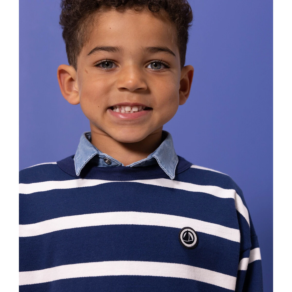 PETIT BATEAU Sweat Marinière 2 PETIT BATEAU Sweat Marinière – Image 2