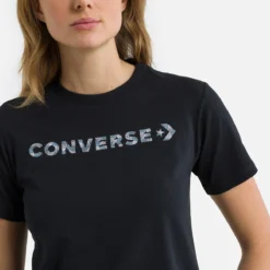 Converse T-shirt Wordmark Coupe Standard -Mode Décontractée e0c8a58020c017da855e6a0c50e2c667