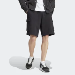 Adidas Sportswear Short Cargo En Molleton Essentials