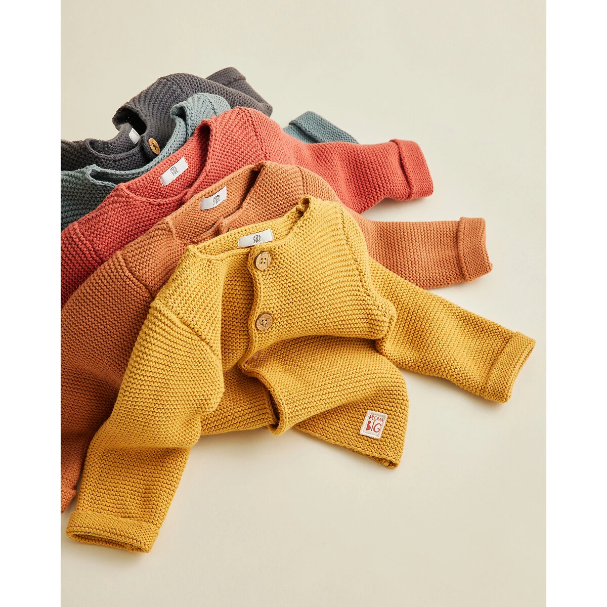 Gilet En Tricot Boutonné Coton Bio 4 Gilet En Tricot Boutonné Coton Bio – Image 4