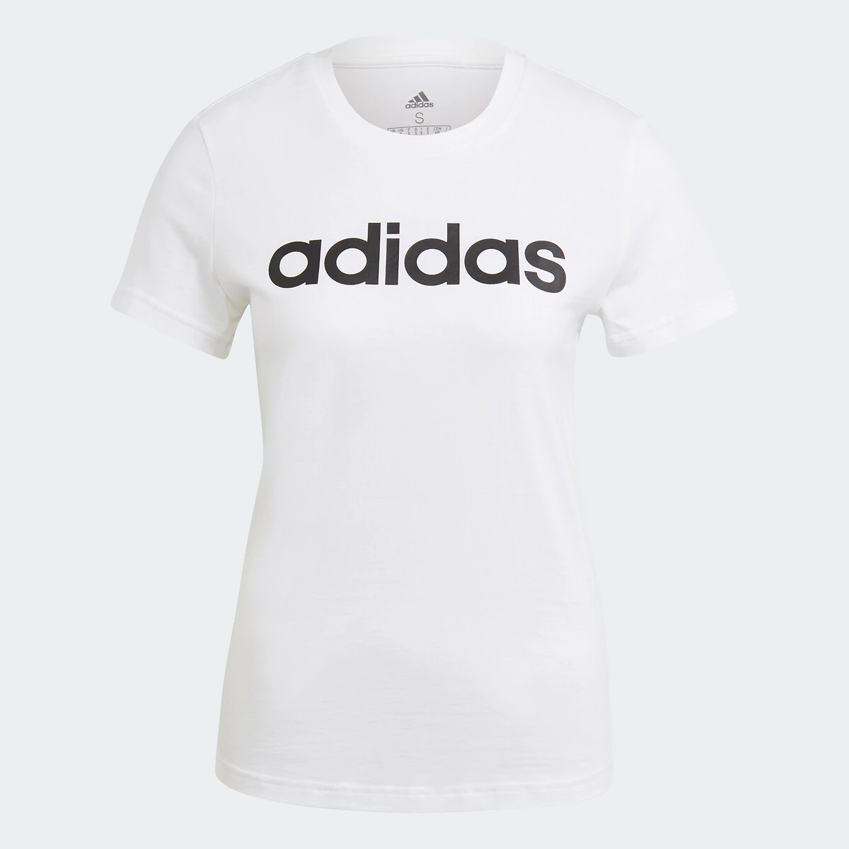Adidas Sportswear T-shirt Slim Essentials, Logo Devant 5 Adidas Sportswear T-shirt Slim Essentials, Logo Devant – Image 5