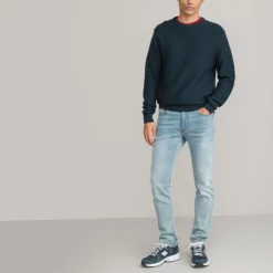 Pull Col Rond Point Fantaisie En Mérinos Et Acryli 16 Pull Col Rond Point Fantaisie En Mérinos Et Acryli -Mode Décontractée e33f600c6ed02549212ad2e9e41a4007