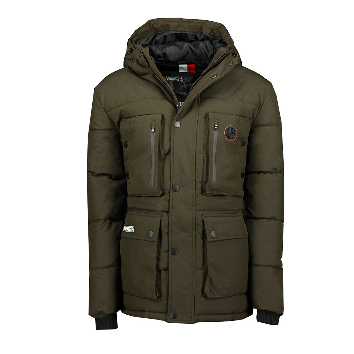 GEOGRAPHICAL NORWAY Parka Chaude Zippée à Capuche Albert 9 GEOGRAPHICAL NORWAY Parka Chaude Zippée à Capuche Albert – Image 9