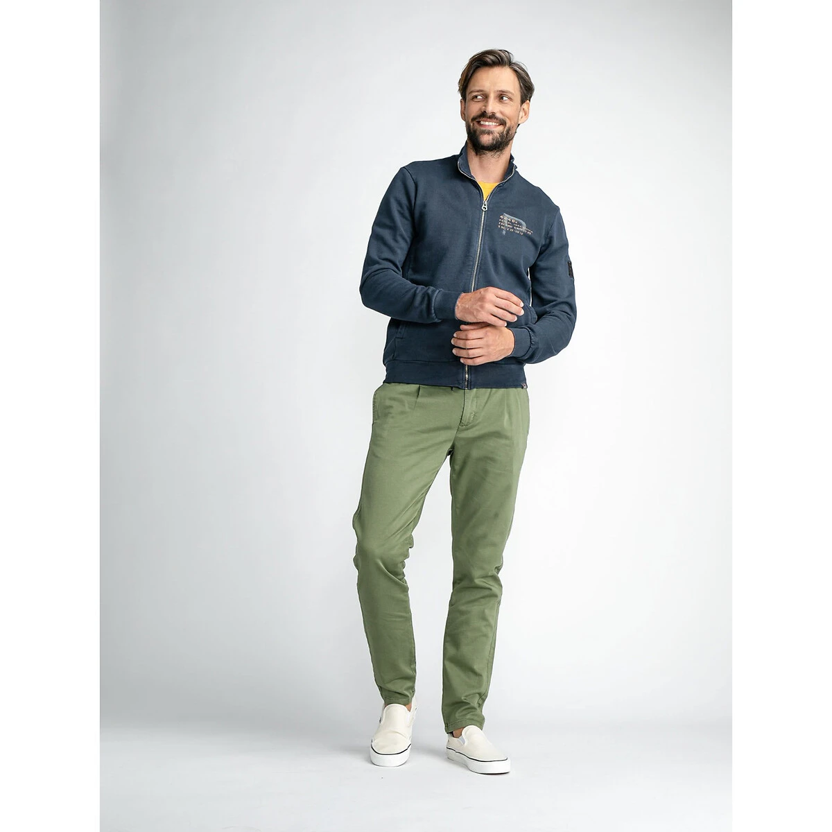 Petrol Industries Sweat Zippé Col Montant 2 Petrol Industries Sweat Zippé Col Montant – Image 2