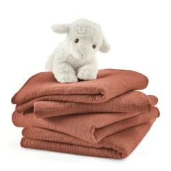 Lot De 4 Maxi Langes En Gaze De Coton Kumla -Mode Décontractée e558e579a19dd7baa5305373103d9482