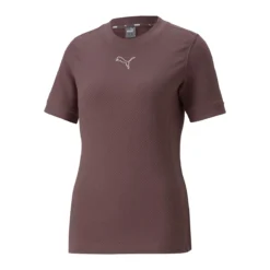 Puma T-shirt Col Rond Manches Courtes Coupe Ajustée -Mode Décontractée e5ec54e0ad7cd18475337d69b4145d50
