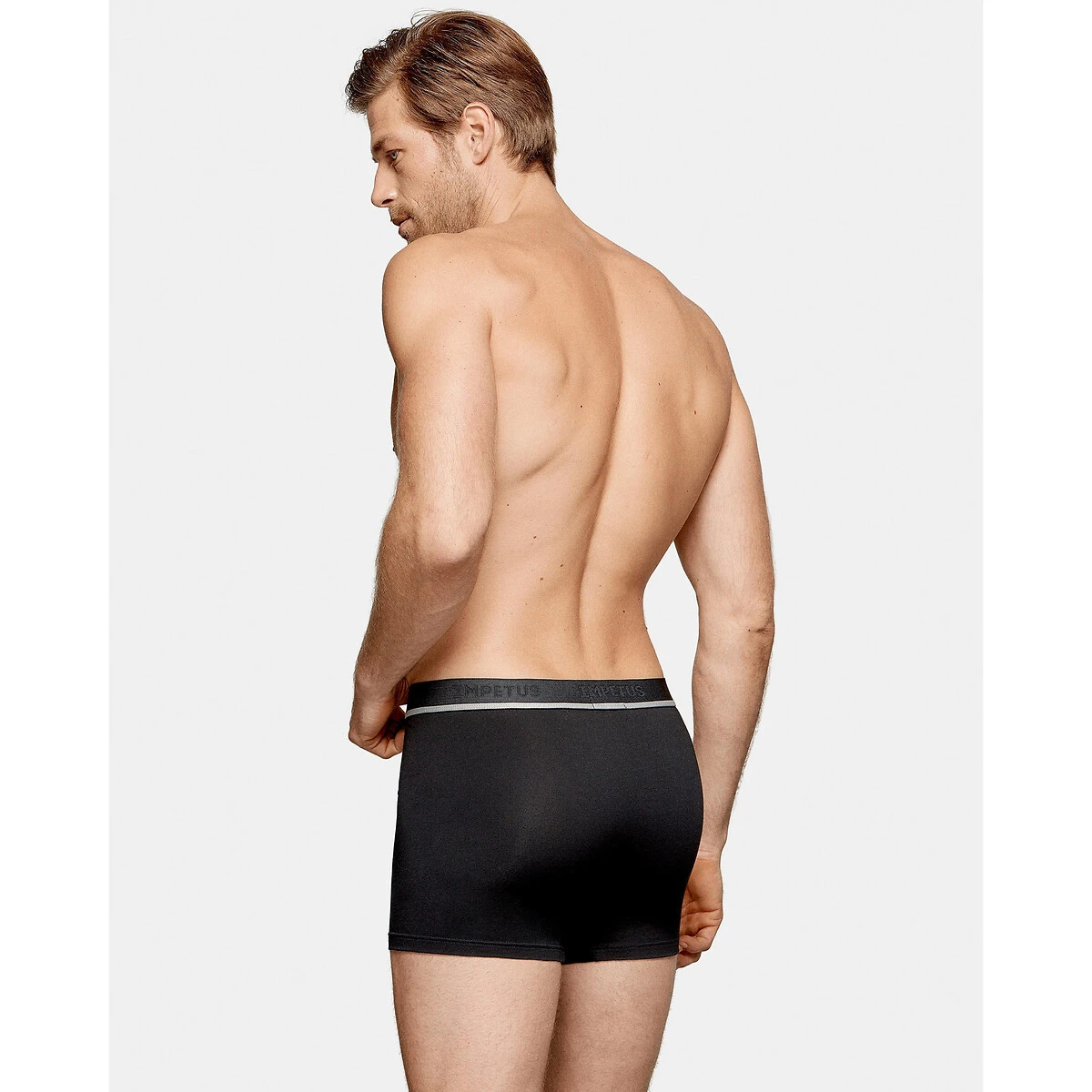 Lot De 2 Boxers Unis Coton Stretch 6 Lot De 2 Boxers Unis Coton Stretch – Image 6