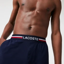 Lacoste Bas De Pyjama Short Ceinture Tricolore -Mode Décontractée e853020648c06e7ac5c4cc06e364e53e