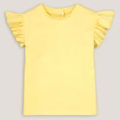 T-shirt Col Rond à Volants 8 T-shirt Col Rond à Volants -Mode Décontractée e8d62bbc35c90488838db67bb70bdcce