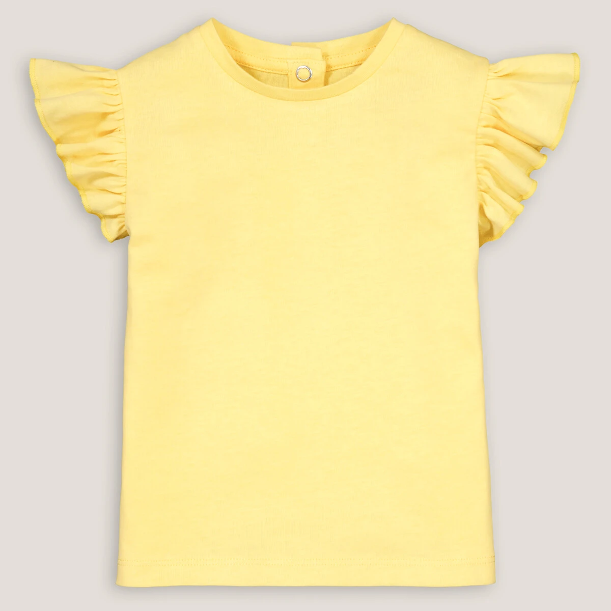 T-shirt Col Rond à Volants 3 T-shirt Col Rond à Volants – Image 3