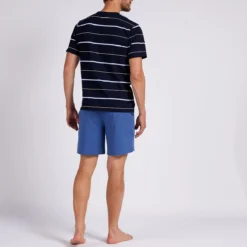 DODO Pyjashort Haut Imprimé Rayé Col Rond 7 DODO Pyjashort Haut Imprimé Rayé Col Rond -Mode Décontractée e918ca8c868279dbed3781f95494fbc6