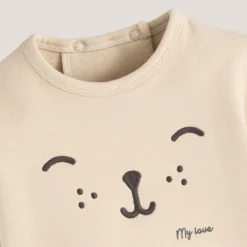 Sweat En Molleton, Pressionné Dos Et Brodé Devant -Mode Décontractée e98509981623eb427928c98b1cbc561e