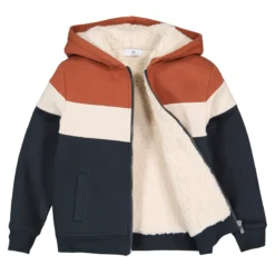 Sweat Zippé à Capuche, Doublé Fourrure D'imitation 10 Sweat Zippé à Capuche, Doublé Fourrure D'imitation -Mode Décontractée eb2f0a14eb63bad0f33fda8db01bb3ab