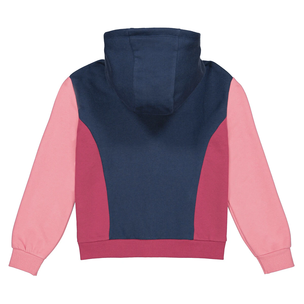 Sweat Zippé à Capuche Color Block En Molleton 4 Sweat Zippé à Capuche Color Block En Molleton – Image 4