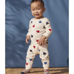 PETIT BATEAU Dors Bien Avec Pieds En Coton -Mode Décontractée ebe59320460bff7b1de09f1818ac79a8 3